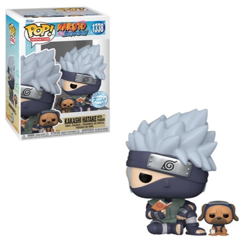 Funko Pop! Animation: Naruto - Kakashi with Pakkun (Exc) Funko Pop! Animation: Naruto - Kakashi with Pakkun (Exc)